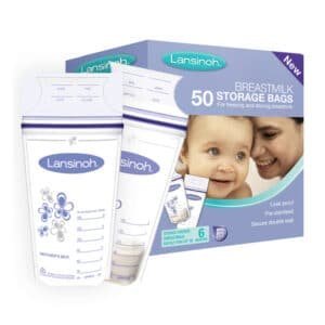 LANSINOH BREASTMILK STORAGE BAGS 50 BAGS