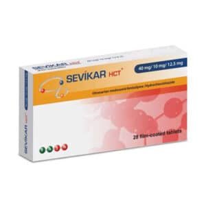 SEVIKAR HCT 40/10MG/12.5MG 28 TAB