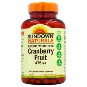 صن داون كرانبيرى فروت 475 مجم 100 كبسولة