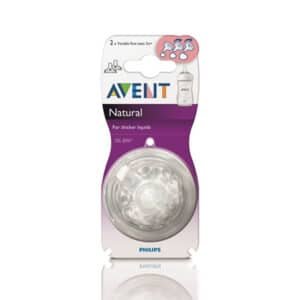 PHILIPS AVENT NATURAL  20 TEATS 3M X2