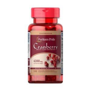 PURITAN`S PRIDE CRANBERRY FRUIT /VIT C+E 100CA