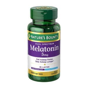 NATURES& BOUNTY MELATONIN 5 MG 60 TAB
