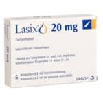 LASIX 20MG 5 AMPOULES