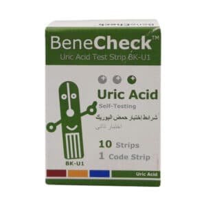 BENE CHEK URIC ACID 10 STRIP