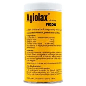 AGIOLAX GRANULES 250GM(C=24)