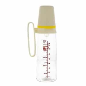 PIGEON PLASTIC FEEDING BOTTLE WITH HAND (8)240ML