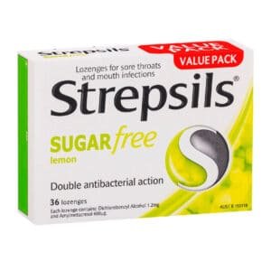 STREPSILS SUGAR FREE 36*S