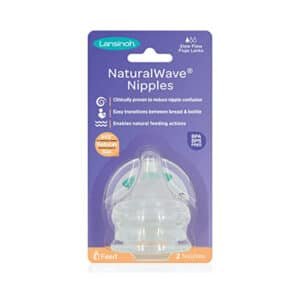 LANSINOH NATURALWAVE SLOW FLOW S TEATS
