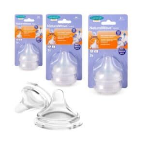 LANSINOH NATURALWAVE SLOW FLOW M TEATS