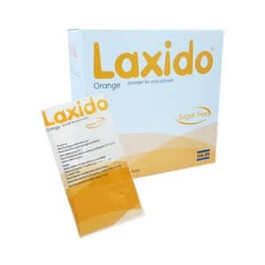 LAXIDO ORANGE POWDER 20 SACHETSلاكسيدو بودرة برتقال 20 كيس