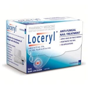 LOCERYL NAIL LACQUER 5ML