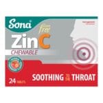 سونا زنك اقراص مضغ 24 قرص