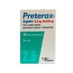 PRETERAX ARGININE 25MG/0625MG TAB
