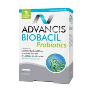 ADVANCIS BIOBACIL PROBIOTICS 20 CAP