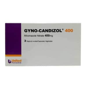 GYNO-CANDIZOL 400MG 3VAGINAL OVULES