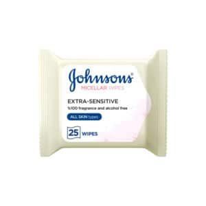 J&J FACE CARE WIPES FOR ALL SKIN TYPES (1+1FREE)