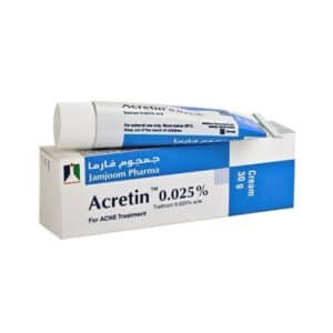 ACRETIN CR 0025% 30GM
