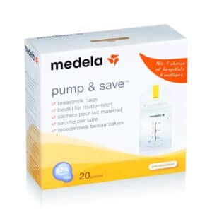 MEDELA PUMP & SAVE BREASTMILK BAGS 20 PIECES