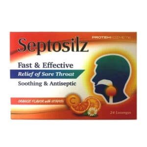 SEPTOSILZ LOZENGES ORANGE+VITC 24*S ( C=48)