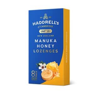 HADDRELL'S UMF 16+ MANUKA HONEY 8 LOZENGES