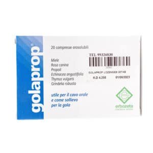 GOLAPROP LOZENGES 20 TABLETS