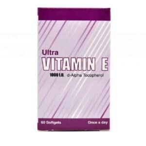ULTRA VITAMIN E 1000 IU 60 SOFTGELS