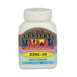 21st CENTURY ZINC-30 60 TABS