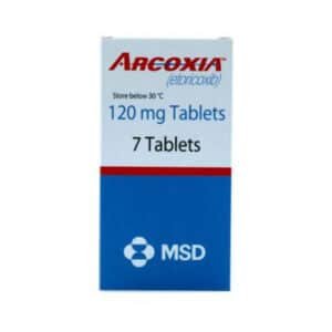 ARCOXIA 120 MG 7 TAB