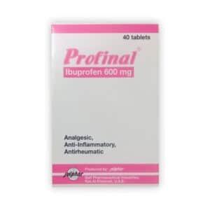 PROFINAL 600MG 40 TAB