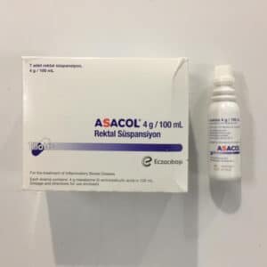 ASACOL ENEMA 4 GM 100 ML