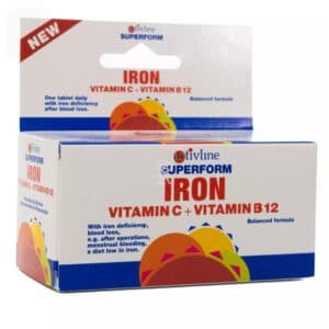 ACTIVE LINE SUPERFORM IRON VIT B12 & VIT C
