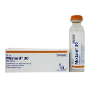 MIXTARD 30 HM 100IU/ML 10ML