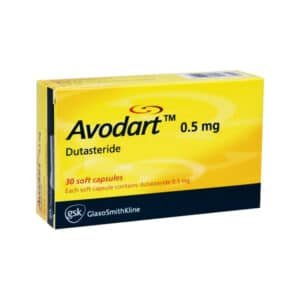 AVODART 05MG 30CAPS