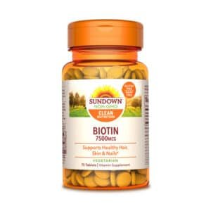 SUNDOWN BIOTIN 7500 MCG 75TAB