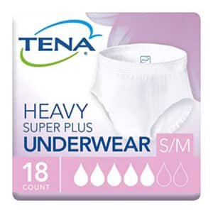 TENA WOMEN PU SUPER PLUS/M 18 COUNT