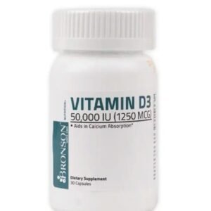 BRONSON VITAMIN D3 50000 IU 30 CAP