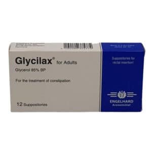 GLYCILAX 12 ADULTS SUPP