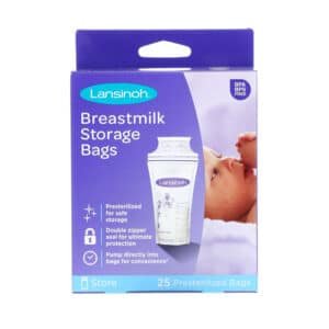 LANSINOH STORSGE MILK BAGS 25 S