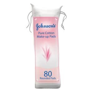 جونسون أند جونسون ضمادات مكياج من القطن النقي 80 قطعة