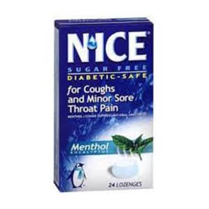 NICE MENTHOL ECALYPTUS  24 LOZENGES