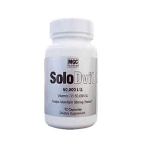 MGC NUTRITION SOLODVIT 50000 IU 12*S