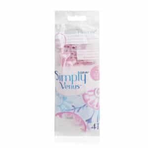 GILLETTE SIMPLY VENUS 3 4 PCS