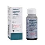 VENTOLIN RESPIRATOR SOLUTION 20 ML