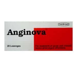 ANGINOVA LOZENGES 20 LOZ (C=100)