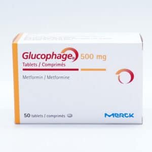 GLUCOPHAGE 500MG 50 TAB
