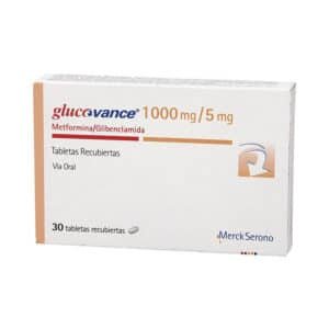 GLUCOVANCE 1000MG / 5MG 30 TAB
