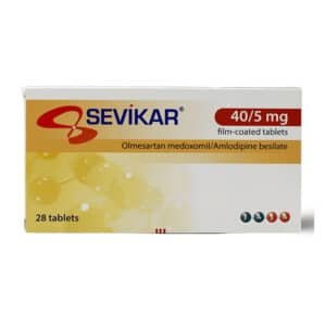 SEVIKAR 40/5MG 28*S