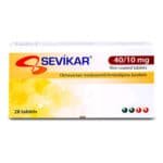 SEVIKAR 40/10MG 28*S