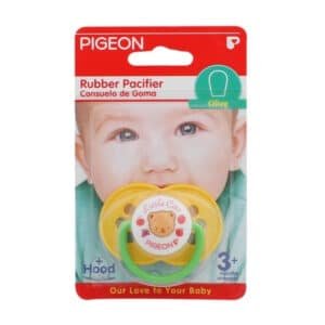 PIGEON RUBBER PACIFIER 3+MONTHS (N855)