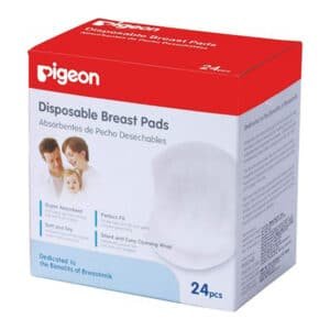PIGEON DISPOSABLE BREAST PADS 24PCS 16616A